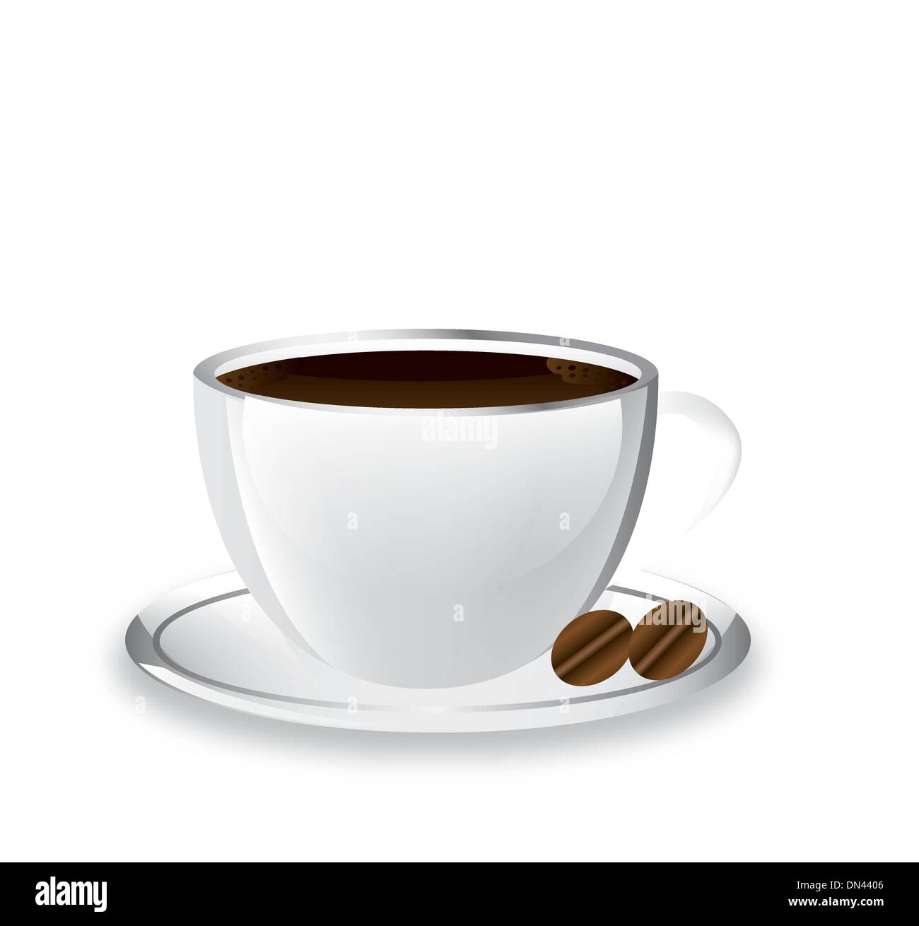 vettore di caffè Illustrazione Vettoriale