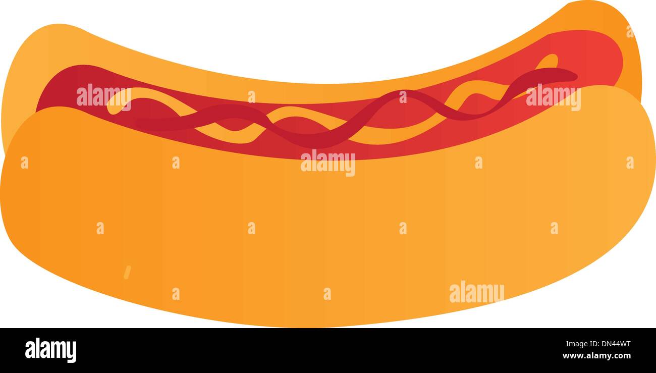 segno del hot dog Illustrazione Vettoriale