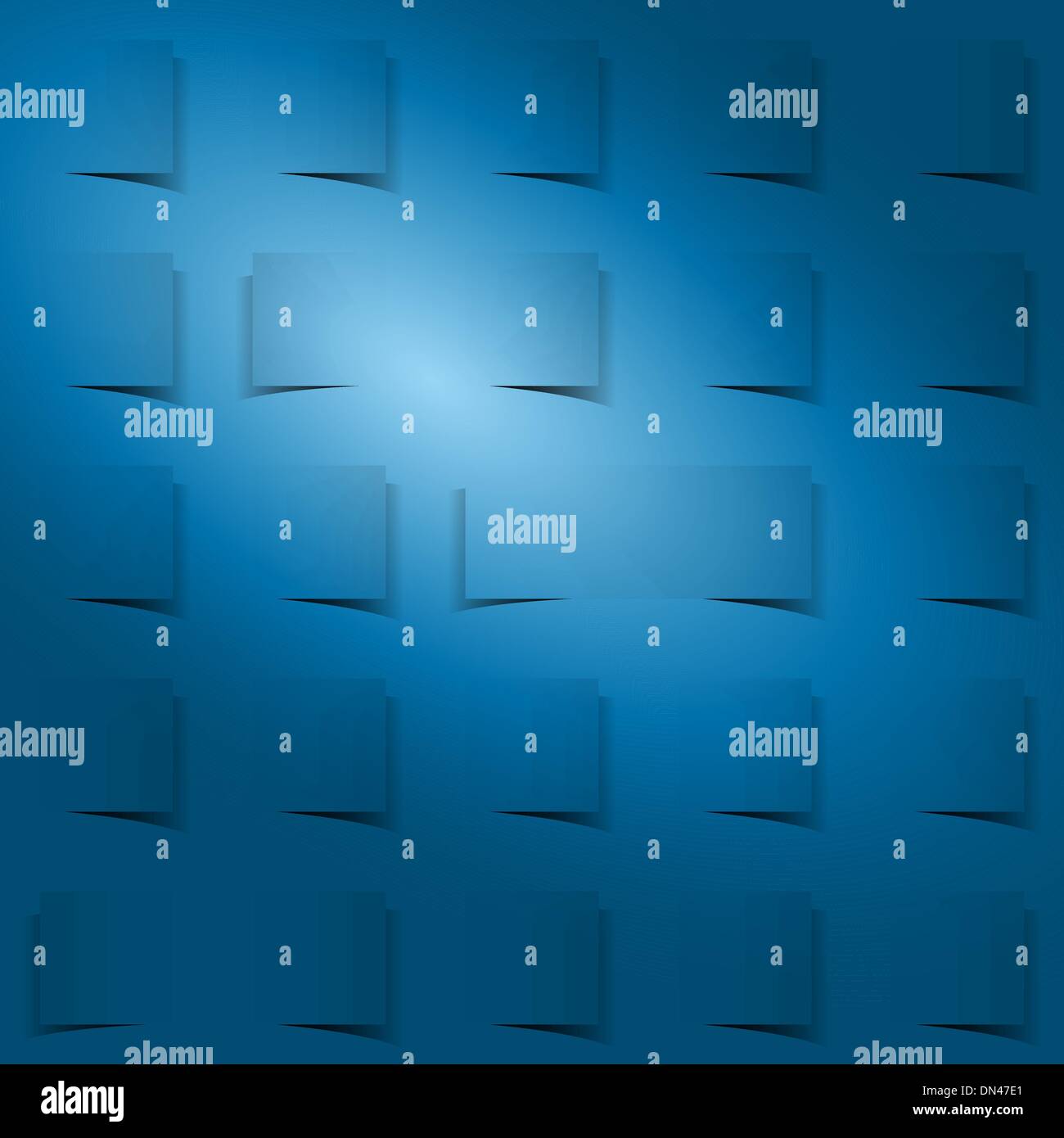 Quadrato blu sullo sfondo Illustrazione Vettoriale