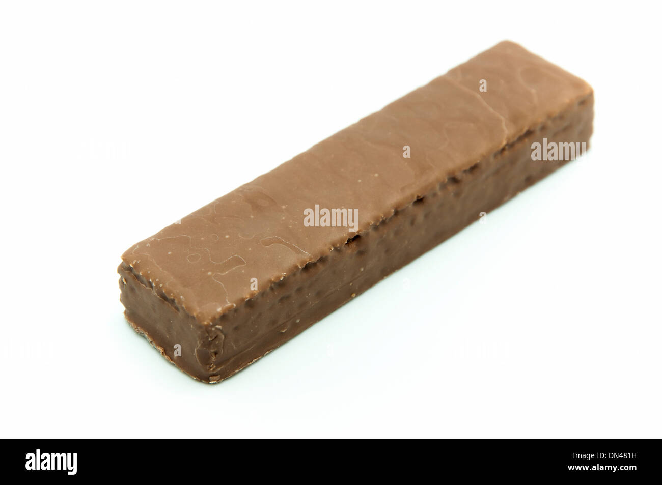 Chocolate Chip Cookie su sfondo bianco Foto Stock