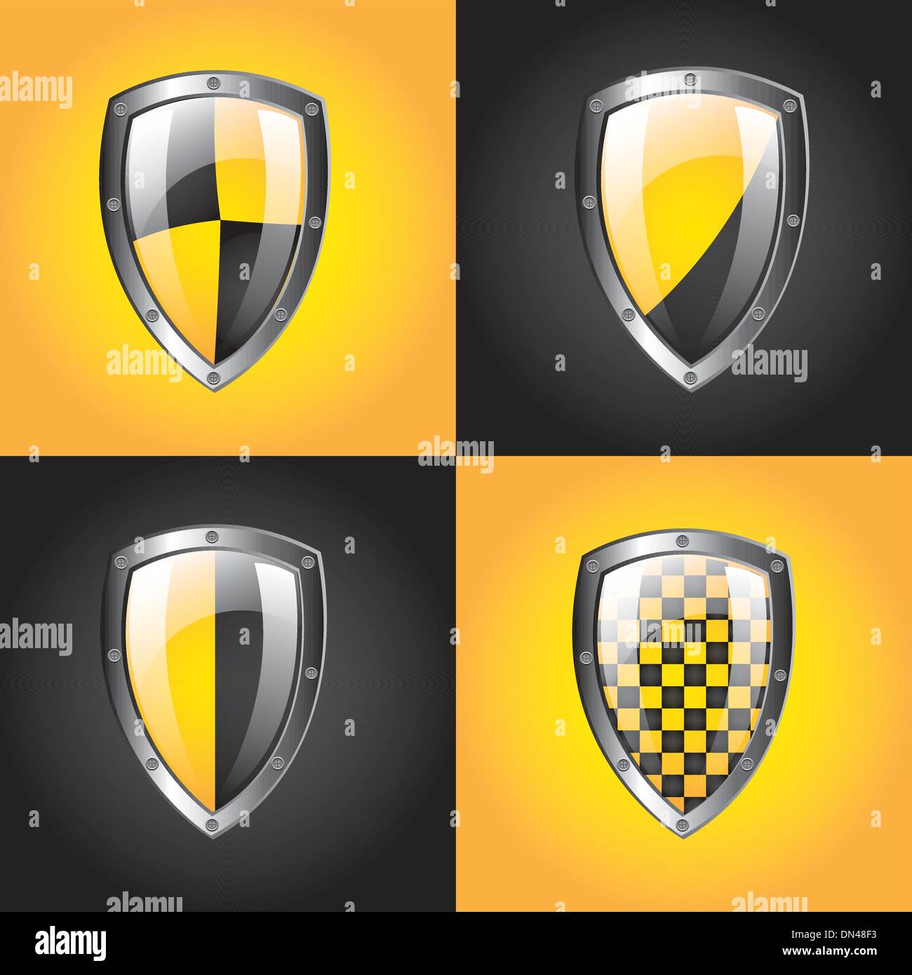 simbolo di sicurezza Illustrazione Vettoriale