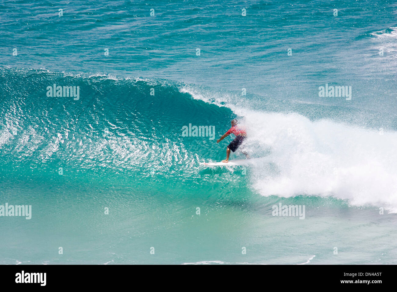 Feb 24, 2009 - Coolangatta, Queensland, Australia - per il 2009 MICK FANNING 8 nominale in ASP e WCT cercherà per registrare il suo decimo titolo mondiale. Quiksilver Pro avviene dal 27 febbraio al 11 marzo 2009. FILE: Marzo 6, 2007. Fanning al Quiksilver Pro Gold Coast a Snapper Rocks, Coolangatta, Queensland, Australia. (Credito Immagine: © Joli/A-Frame/ZUMAPRESS.com) Foto Stock