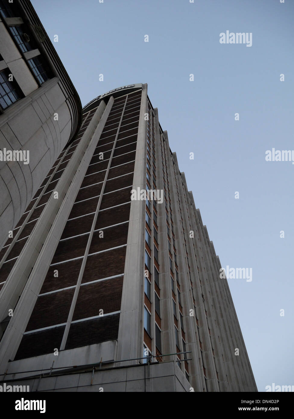 Nestle Tower Wellesley Road Croydon Brutalist ufficio di calcestruzzo edilizia architettura Foto Stock