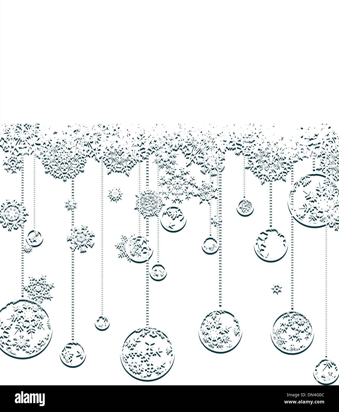 Sfondo di natale template. EPS 8 Illustrazione Vettoriale