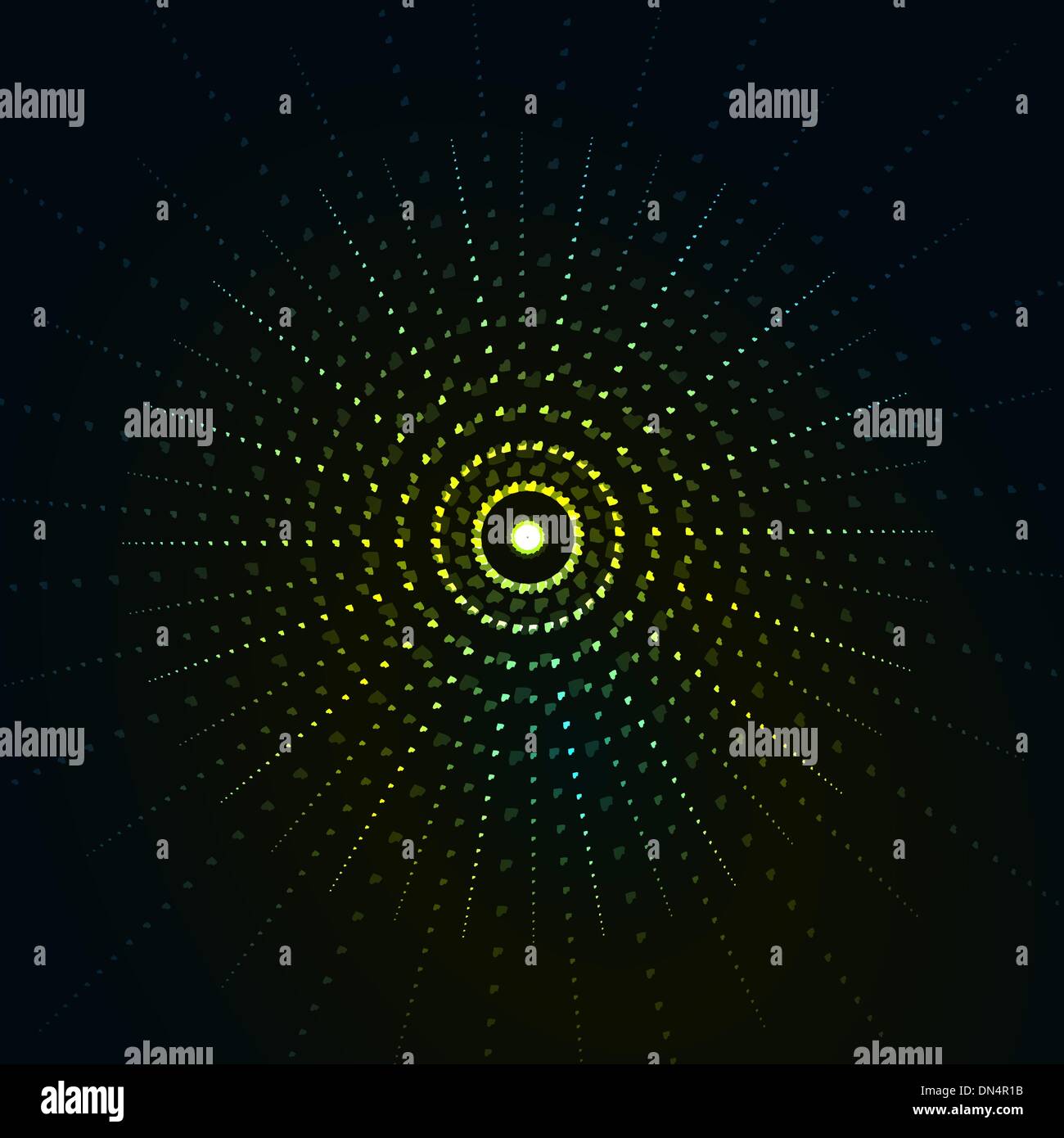 L'abstract sfondo sun Illustrazione Vettoriale