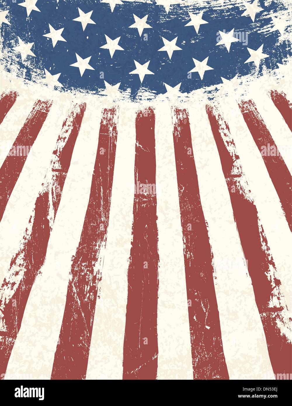 Bandiera americana sfondo a tema. Vettore Illustrazione Vettoriale