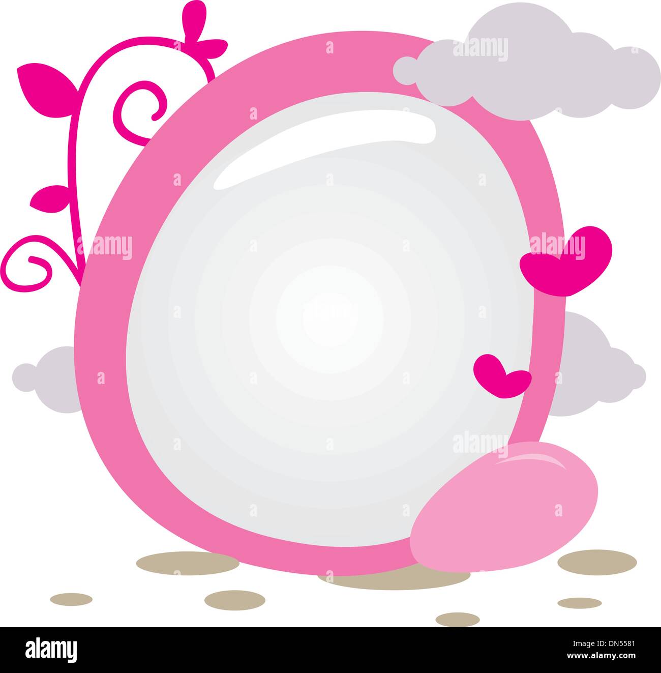 sfondo rosa Illustrazione Vettoriale