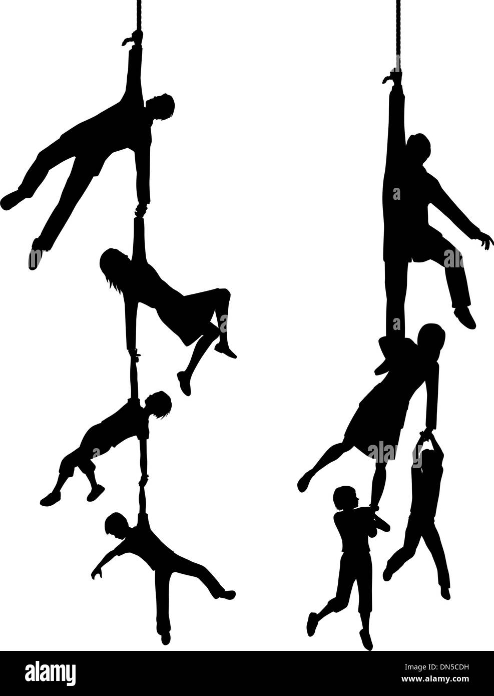 Appese Illustrazione Vettoriale