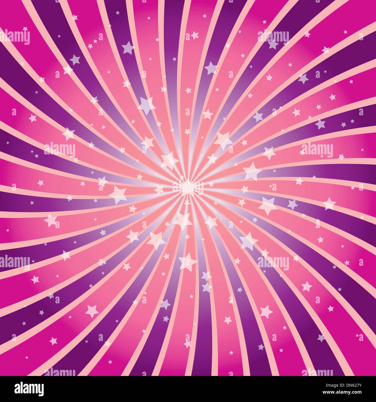 Vettore sfondo astratto di burst di star Illustrazione Vettoriale