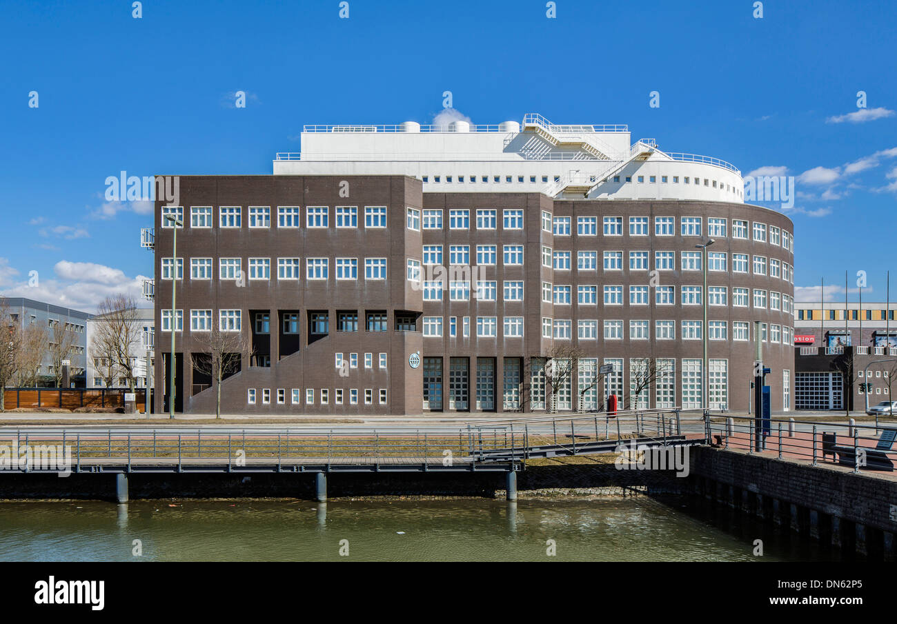 Alfred Wegener Institute for Polar e la ricerca marina, ex edificio principale, Bremerhaven, Brema, Germania Foto Stock