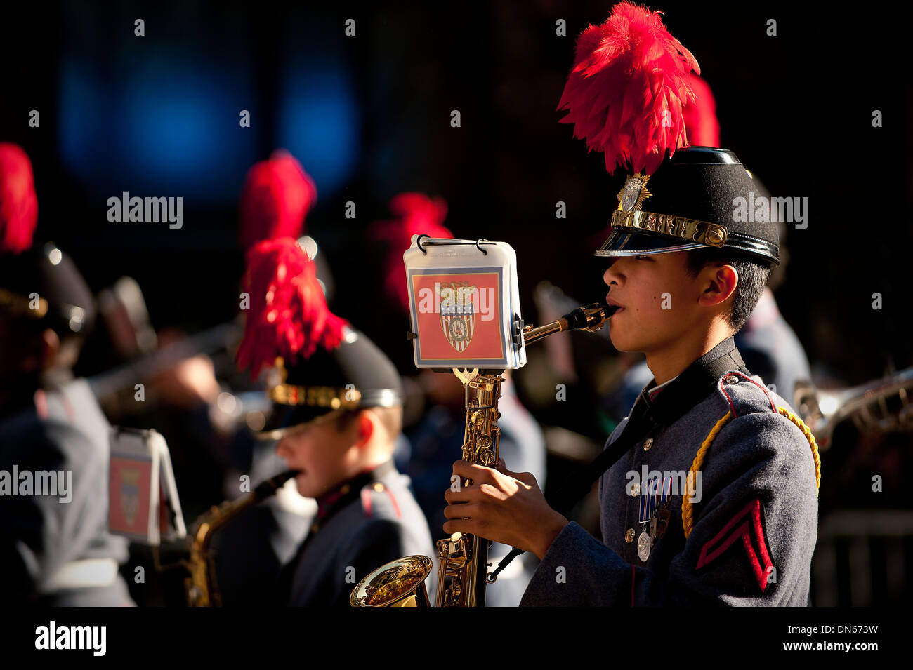 La Giornata del Ringraziamento Parade, New York City, Stati Uniti d'America Foto Stock