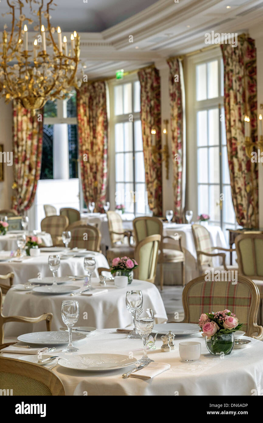 Hotel 'Le Bristol' di Parigi Foto Stock