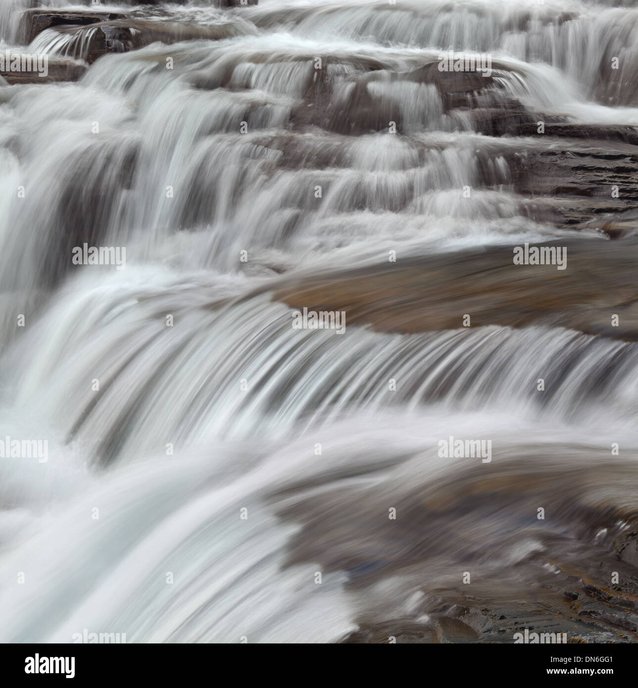 McDonald cade nel Glacier National Park Foto Stock