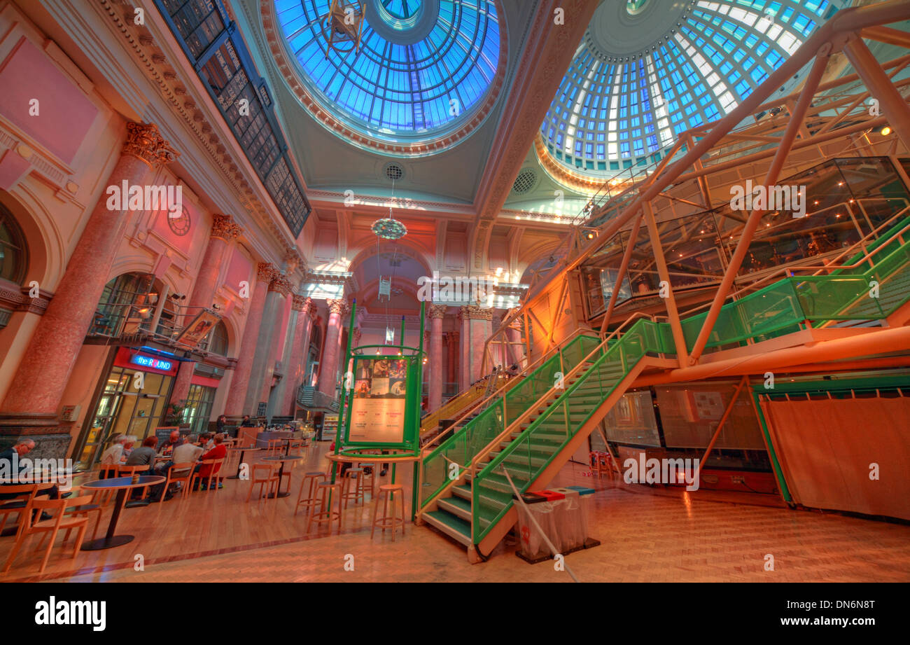 Manchester Royal Exchange Theatre Interior England Regno Unito Foto Stock