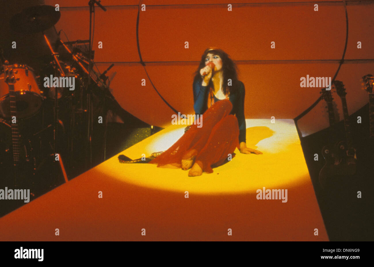 KATE BUSH UK cantante pop circa 1987 Foto Stock