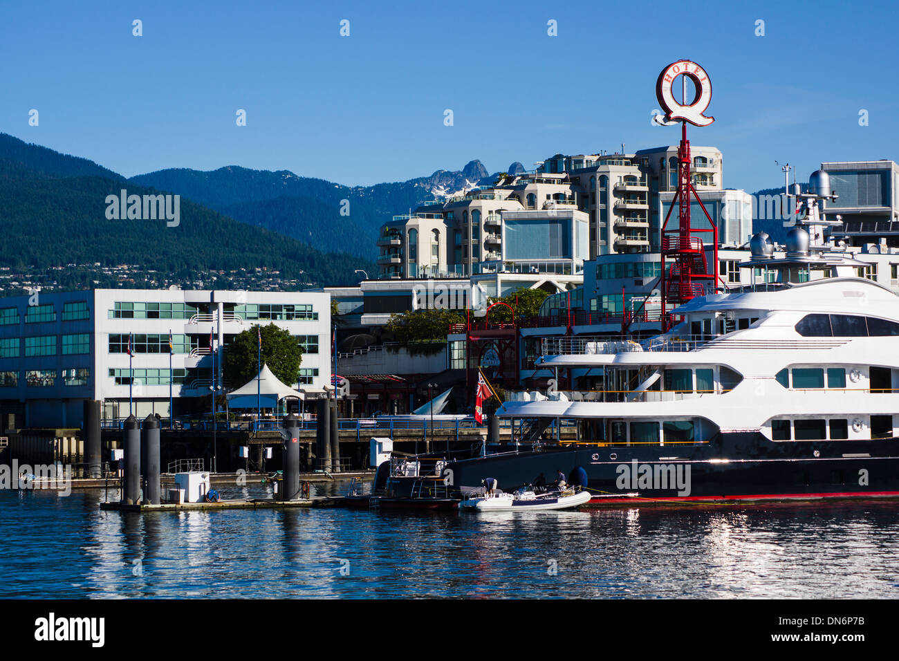 Lonsdale Quay, North Vancouver, British Columbia, Canada. Foto Stock