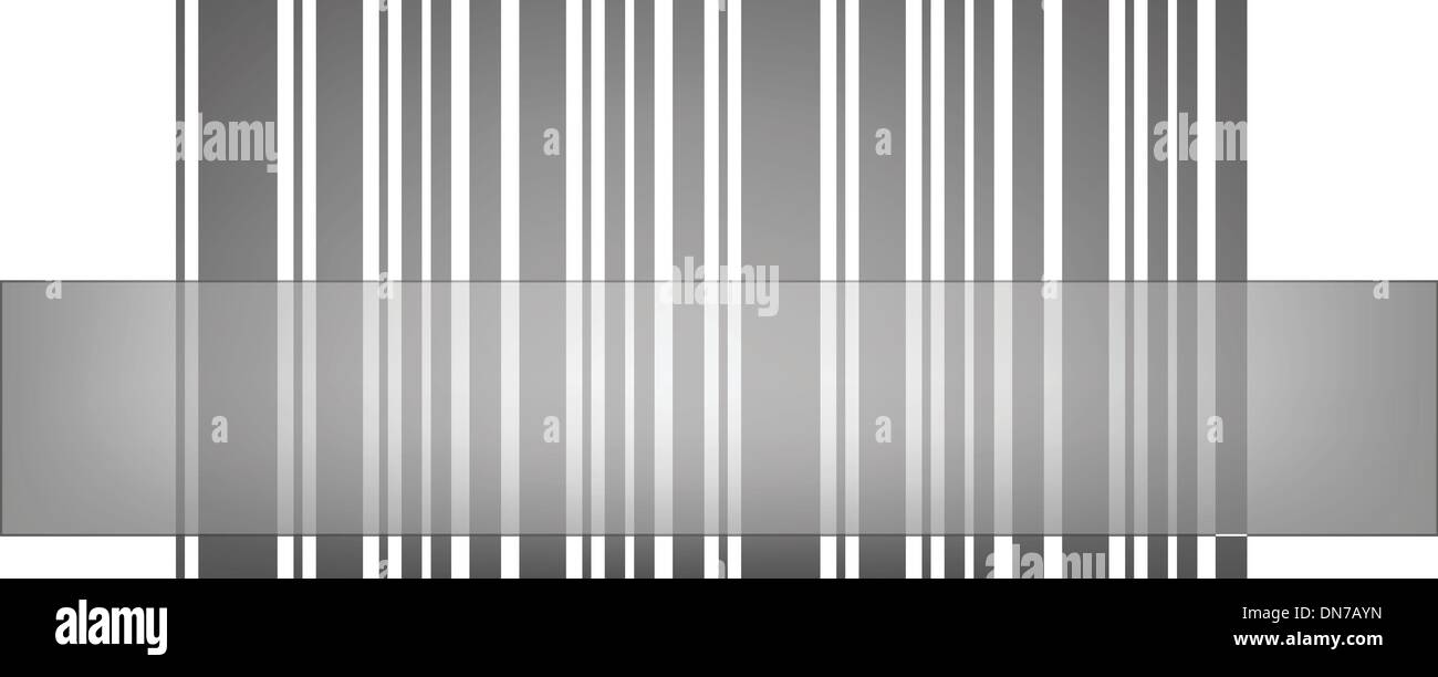 Cyber lunedì il codice a barre per il prezzo speciale di prodotti Illustrazione Vettoriale