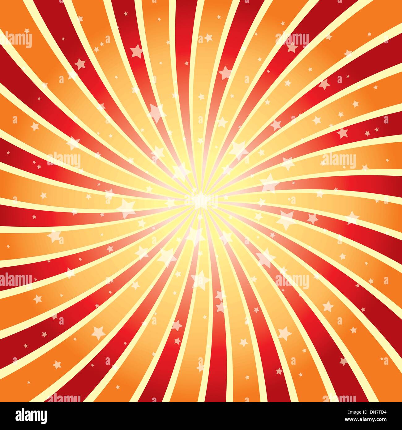 Vettore sfondo astratto di burst di star Illustrazione Vettoriale