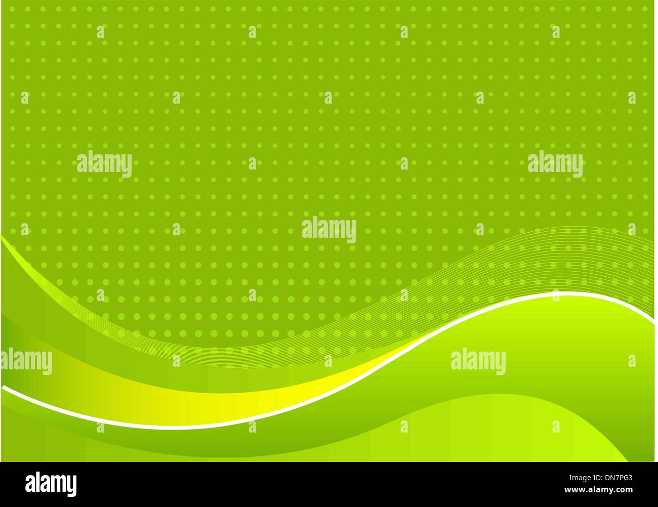 Apple astratta sfondo verde Illustrazione Vettoriale