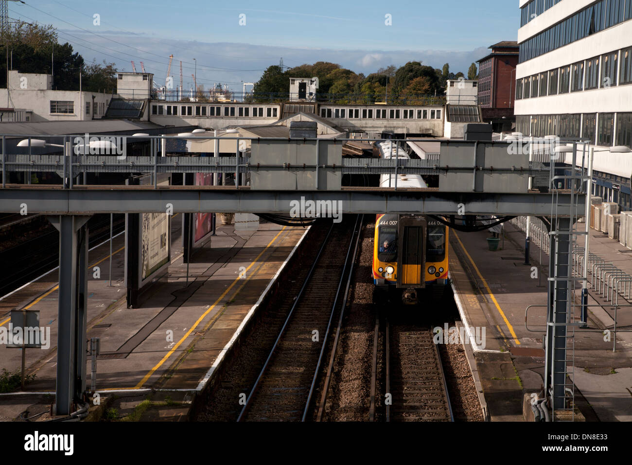 La stazione Southampton Central southampton hampshire Inghilterra Foto Stock