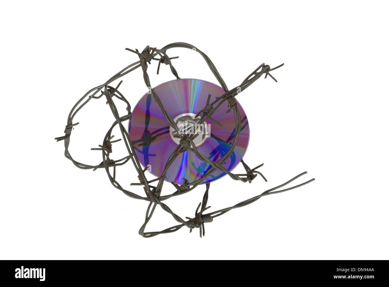 Cassetta di sicurezza compatto con coccolone piastra a filo Foto Stock