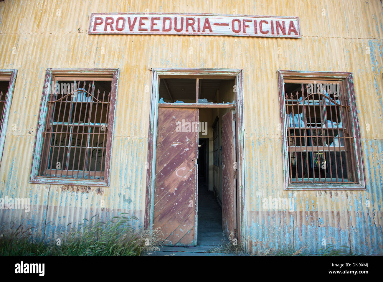 "Proveeduria Oficina' Fruttivendolo, San Gregorio, Cile Foto Stock