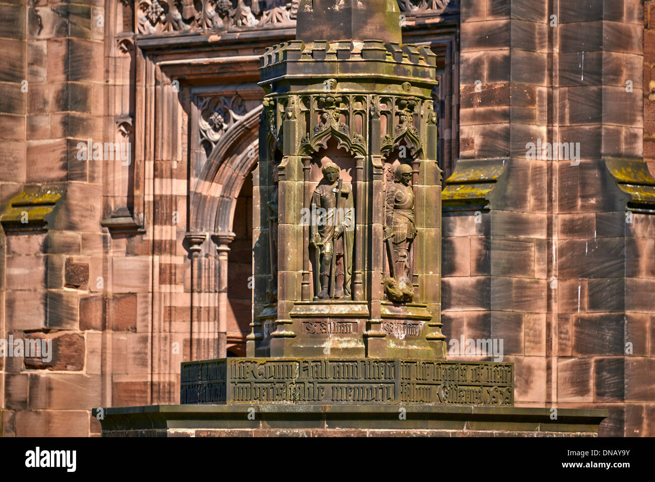 Chester Cathedral è la chiesa madre della Chiesa di Inghilterra diocesi di Chester e si trova nella città di Chester Foto Stock
