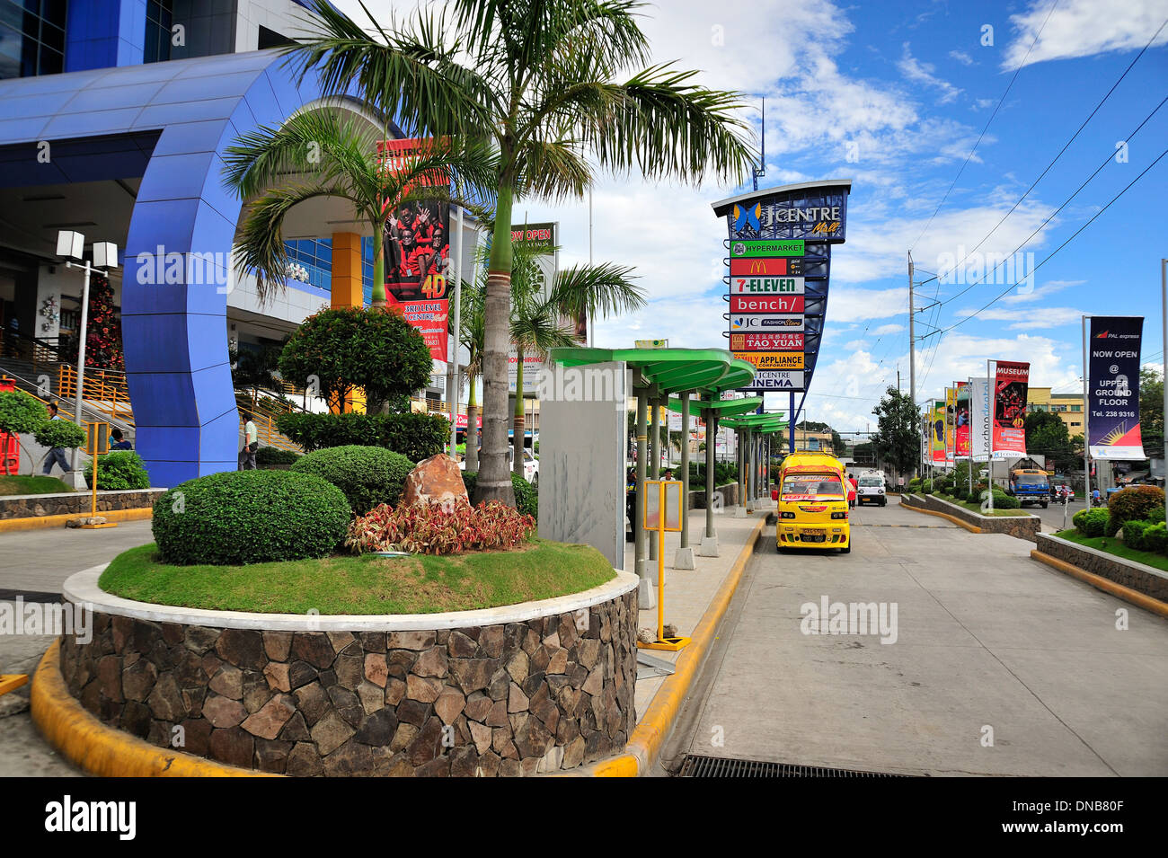 J Center Mall Mandaue city Cebu Filippine Foto Stock