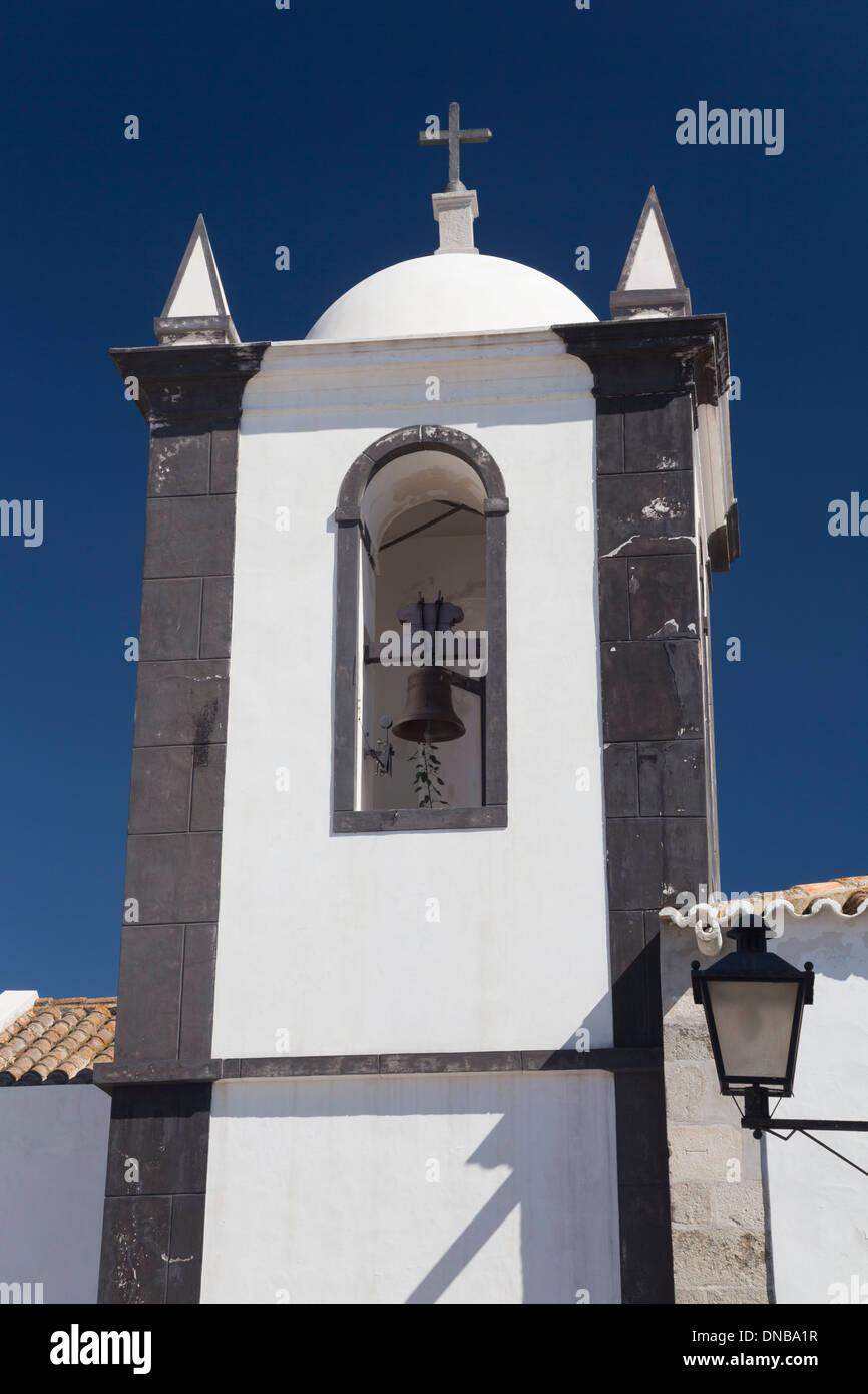 Igreja Matriz de Cacela Velha, Algarve, PORTOGALLO Foto Stock