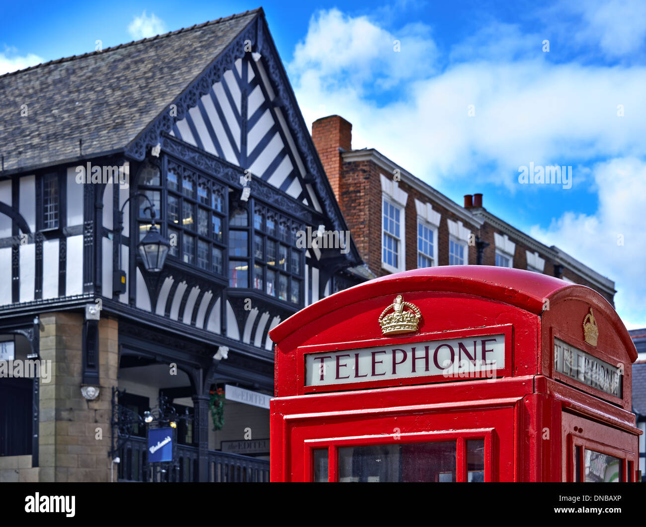 Chester City Nord Ovest Inghilterra Foto Stock