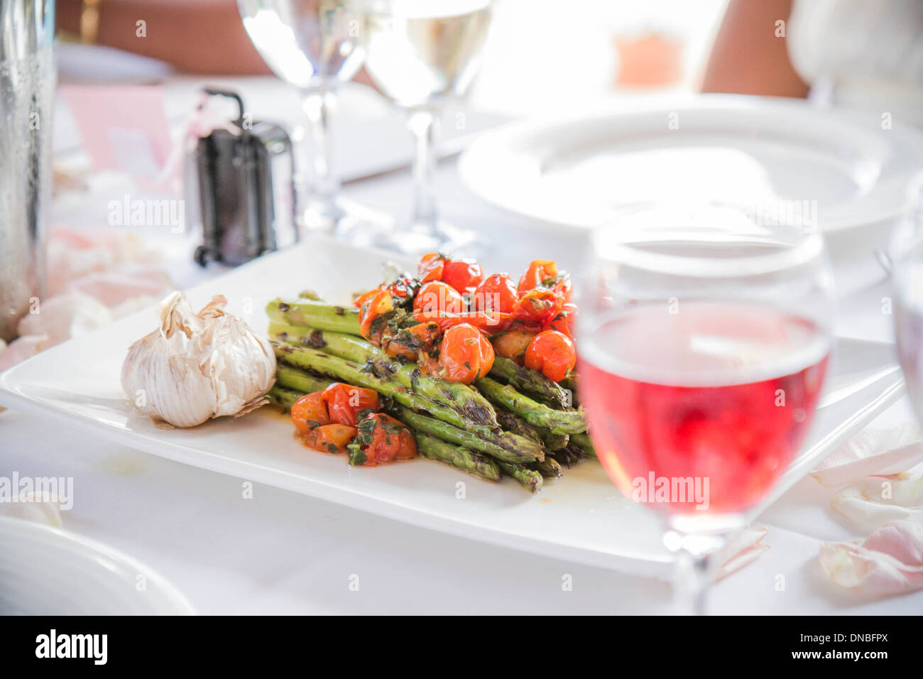 Dieta mediterranea Foto Stock