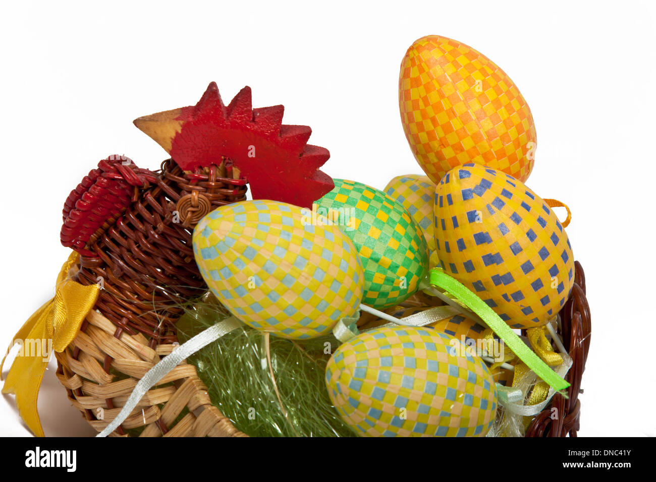 Cestello come un pollo pieno di uova orientale Foto Stock