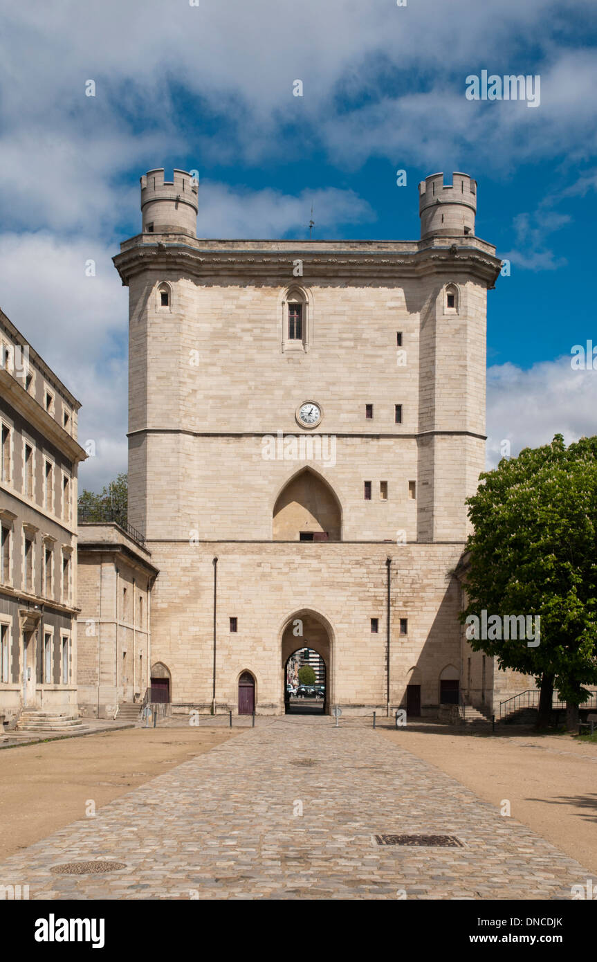 Parigi, Chateau de Vincennes, il cancello principale Foto Stock