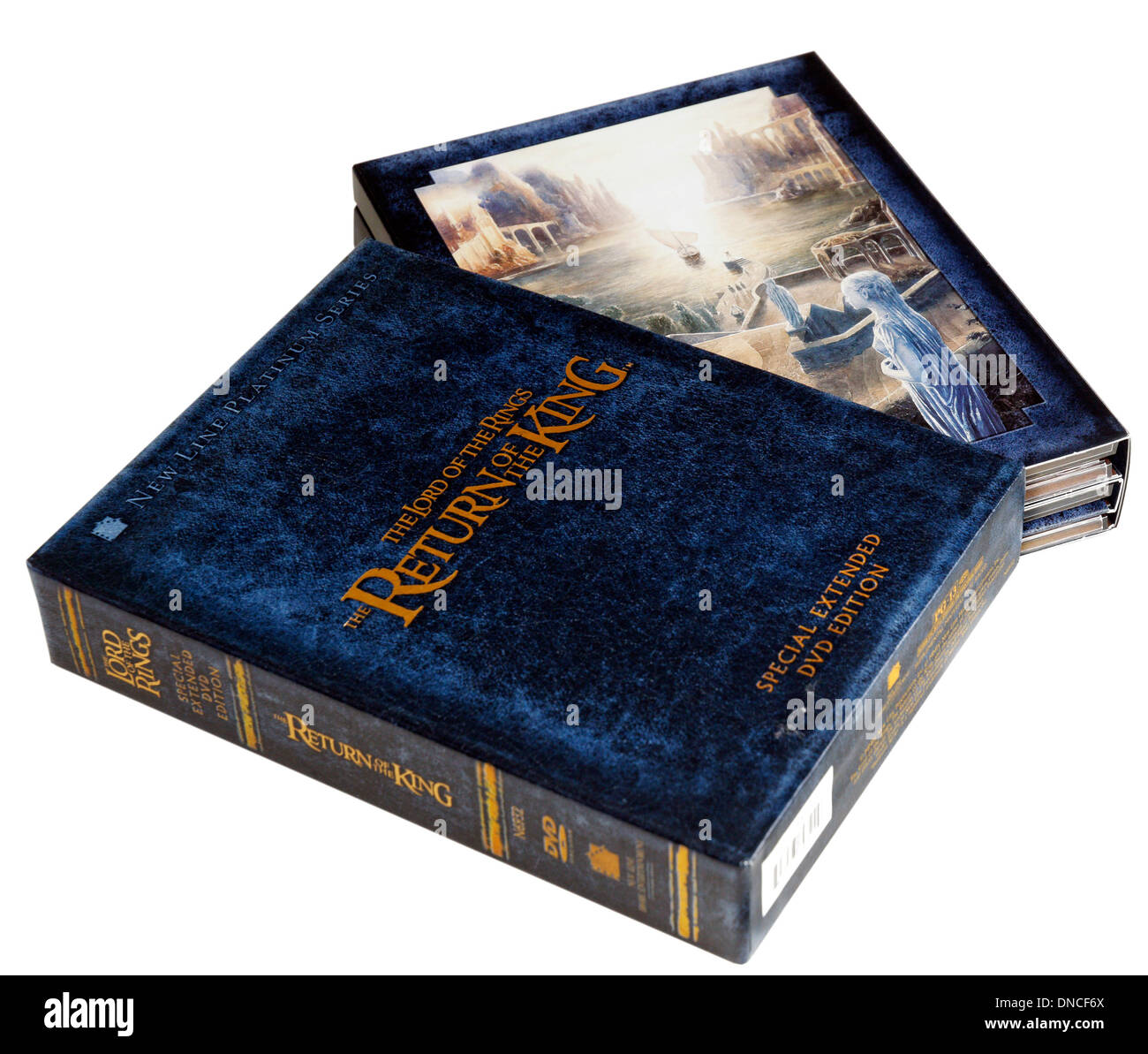 Il Signore degli Anelli DVD Il Ritorno del Re Foto Stock