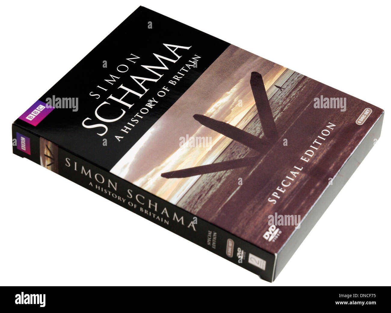 Simon Schama Storia della Gran Bretagna BBC serie TV DVD Foto Stock