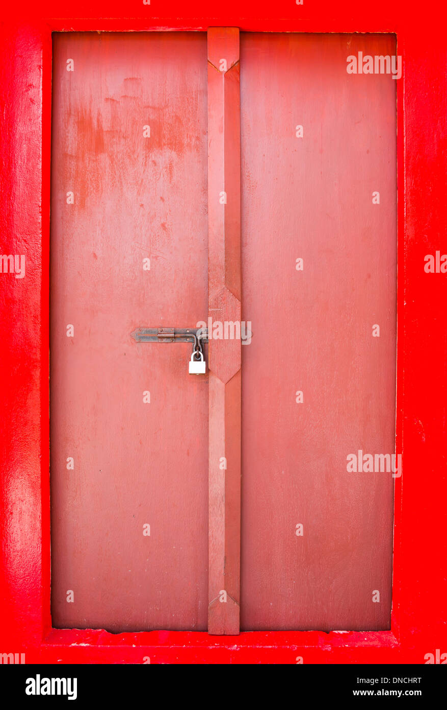 Thai porta del tempio Foto Stock