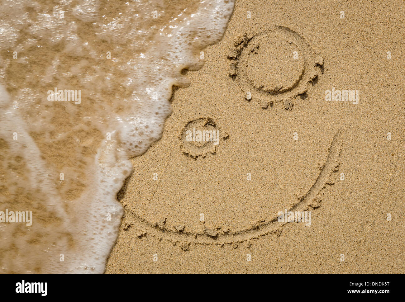 Lavare via il sorriso, Australia occidentale, Australia Foto Stock