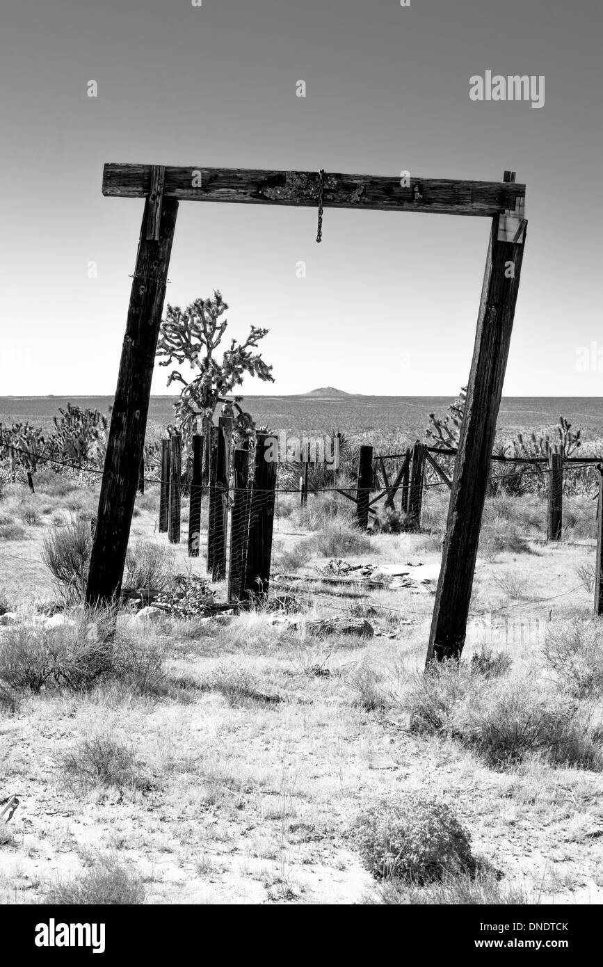 Luogo abbandonati nel deserto Foto Stock