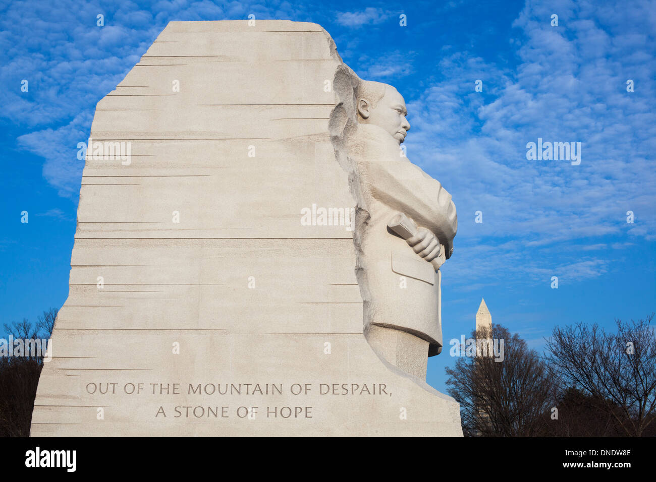 Washington, DC - il Martin Luther King Jr. Memorial. Foto Stock