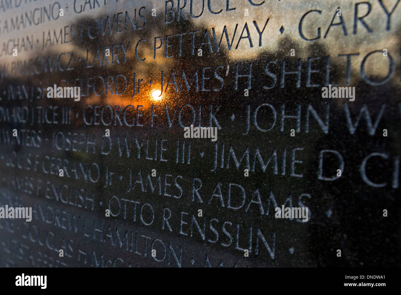 Vietnam Veterans Memorial Foto Stock