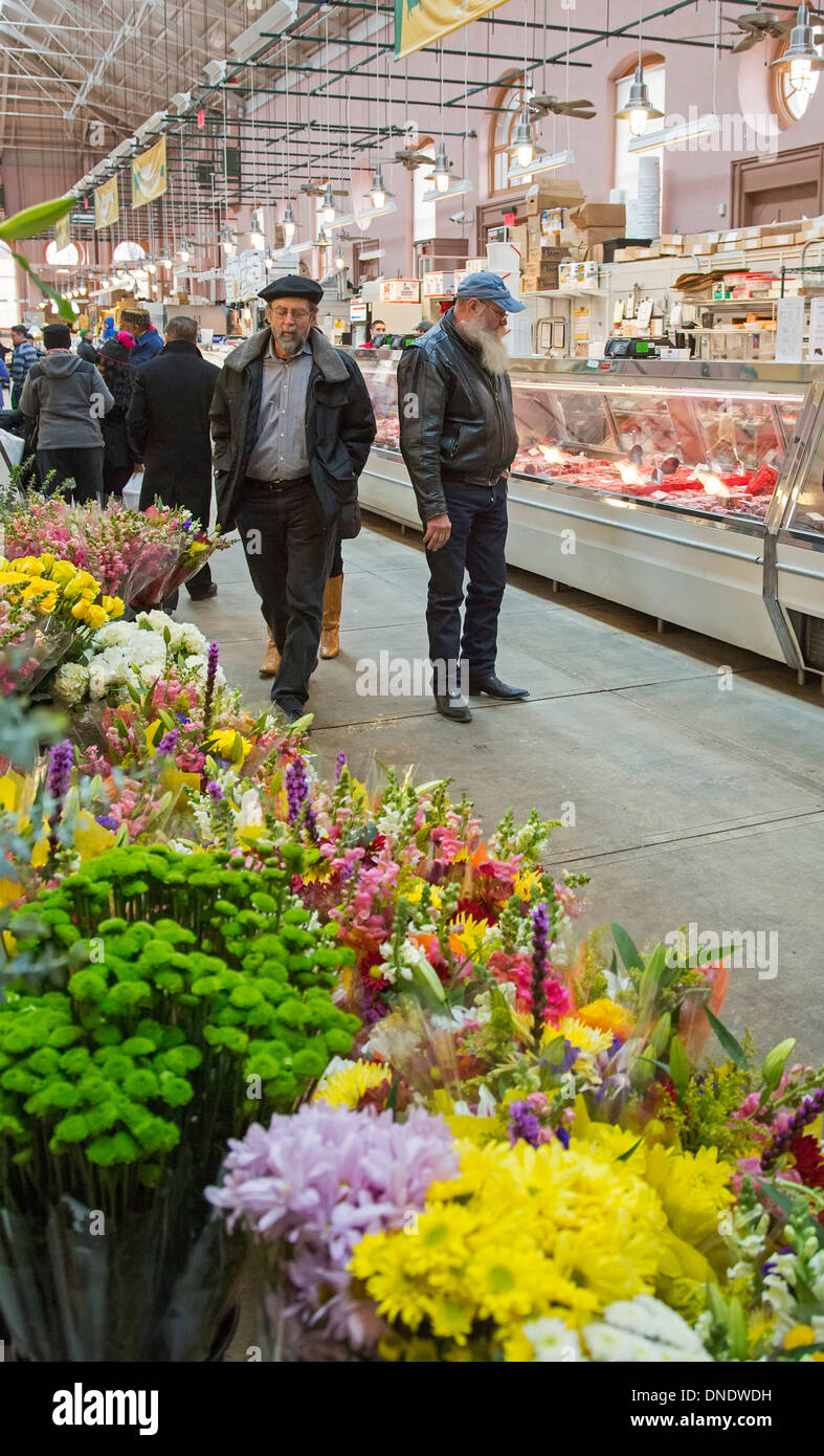 Washington, DC - storico mercato orientale sulla Capitol Hill. Foto Stock