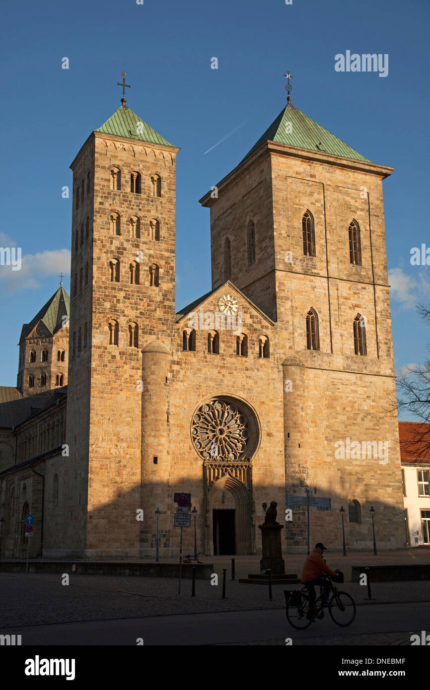 La Cattedrale di San Pietro, Osnabrück, Bassa Sassonia, Germania Foto Stock