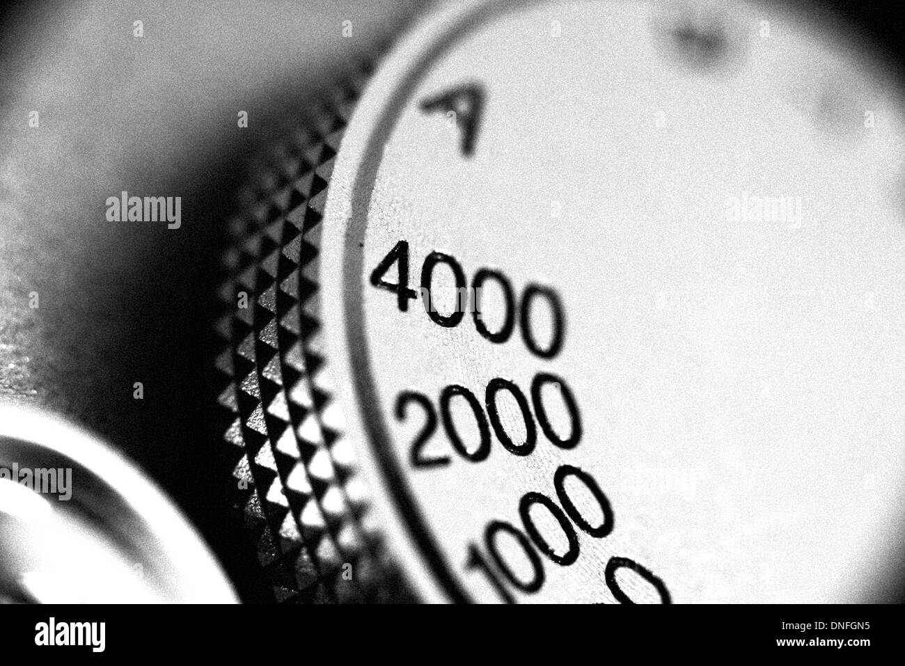 Foto d'epoca i dettagli della fotocamera Foto Stock