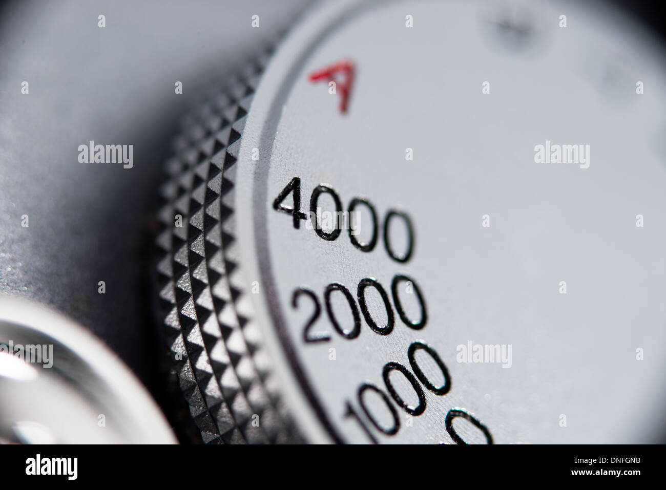 Foto d'epoca i dettagli della fotocamera Foto Stock