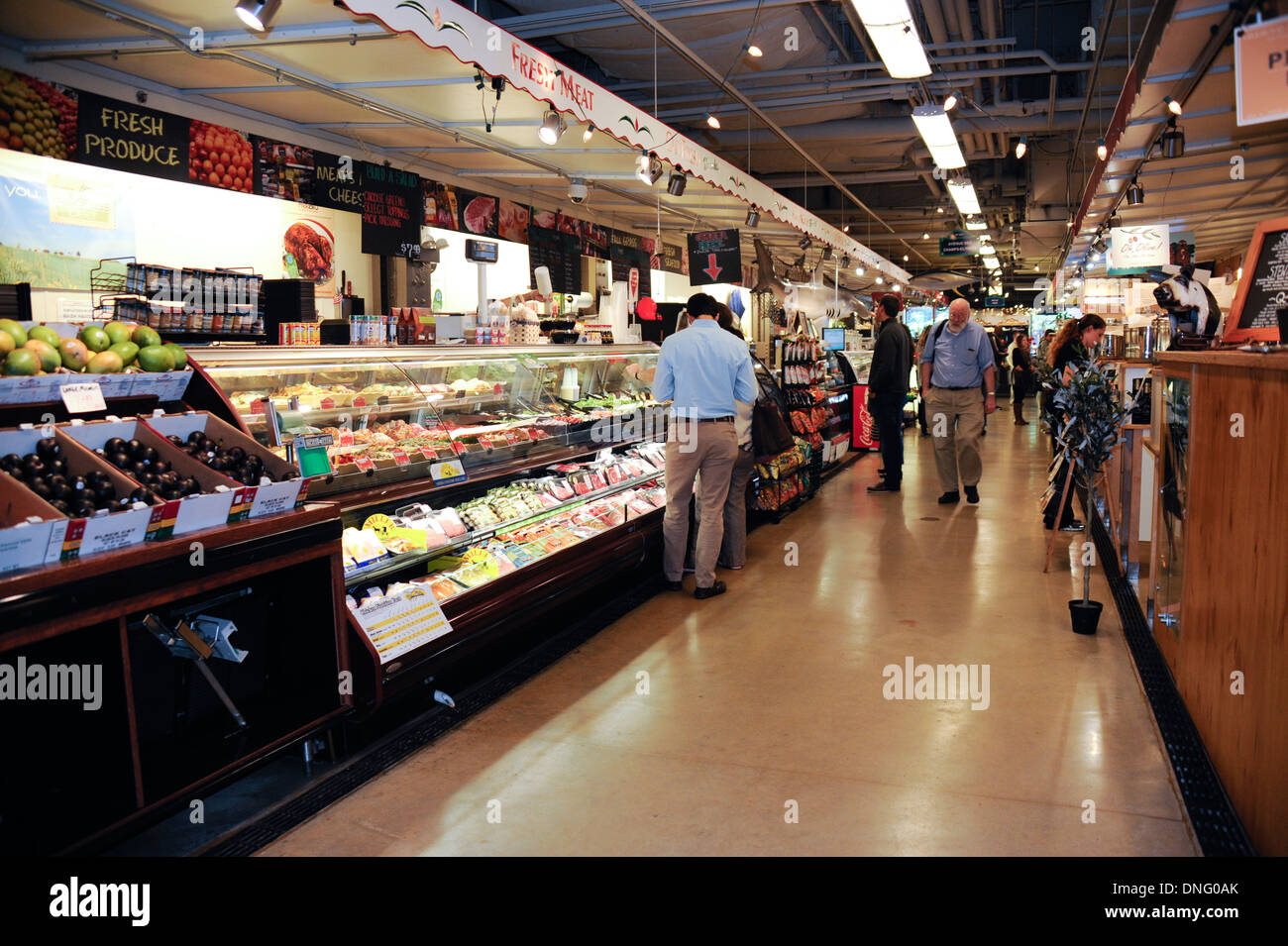 Il Chicago mercato francese nel trasporto Olgivie Center in downtown Chicago, Illinois Foto Stock