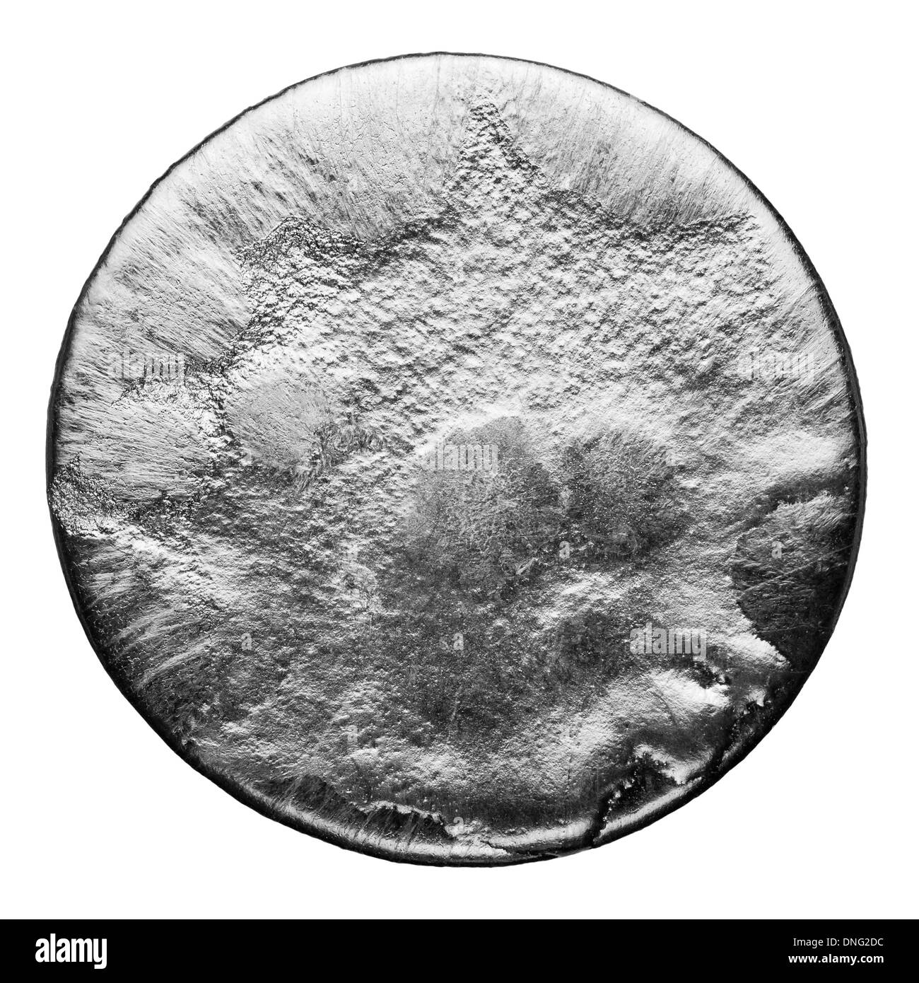 Metallo lucido, texture di sfondo in lega Foto Stock