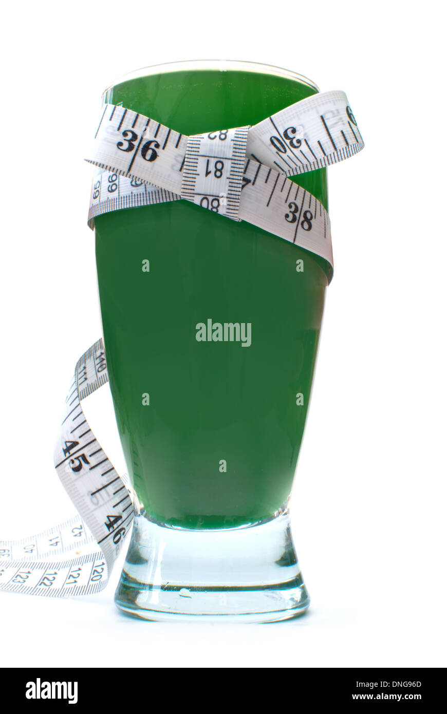 Frullato di vegetali Foto Stock