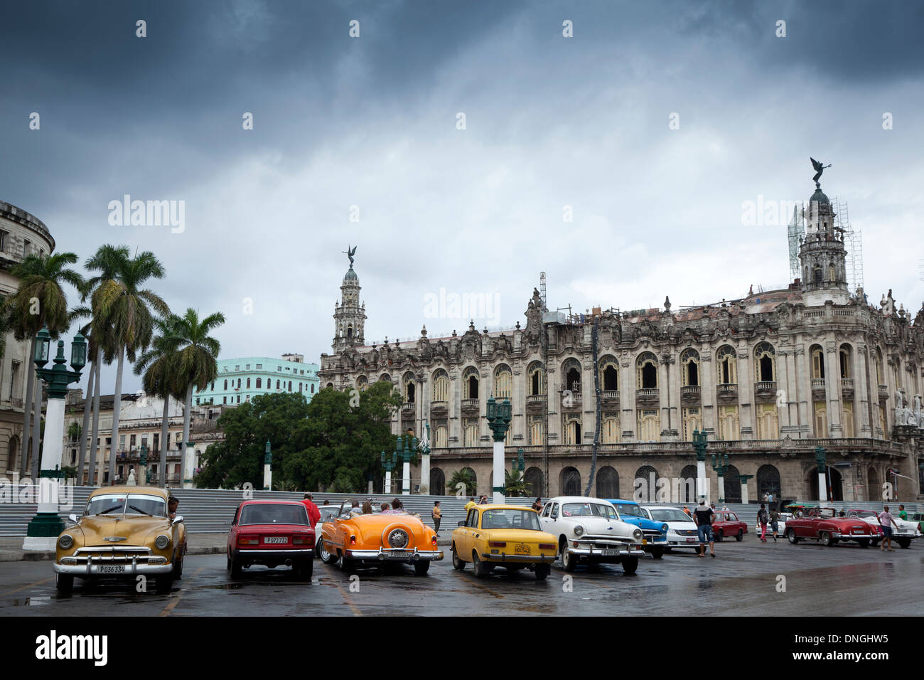 El Gran Teatro de la Habana Foto Stock