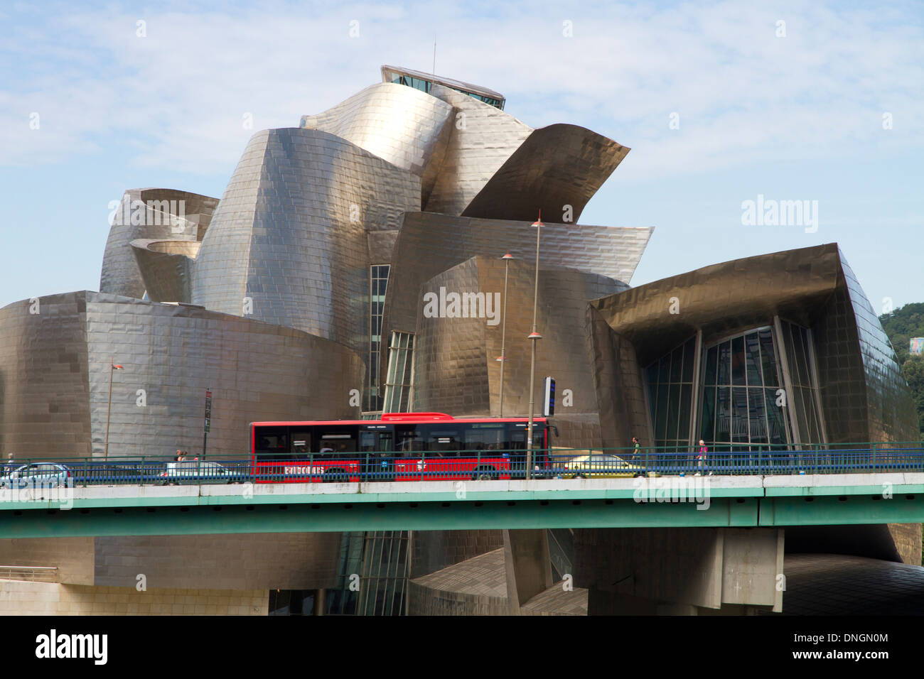 Museo Guggenheim di Bilbao Paesi Baschi, distretto di Vizcaya, Spagna settentrionale Foto Stock