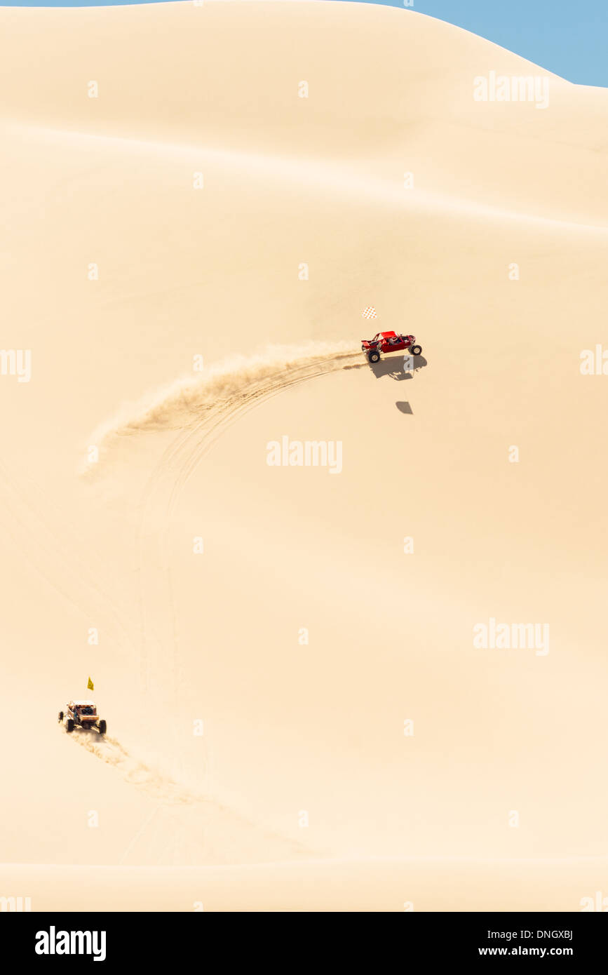 Buggy nel dune Dumont Foto Stock